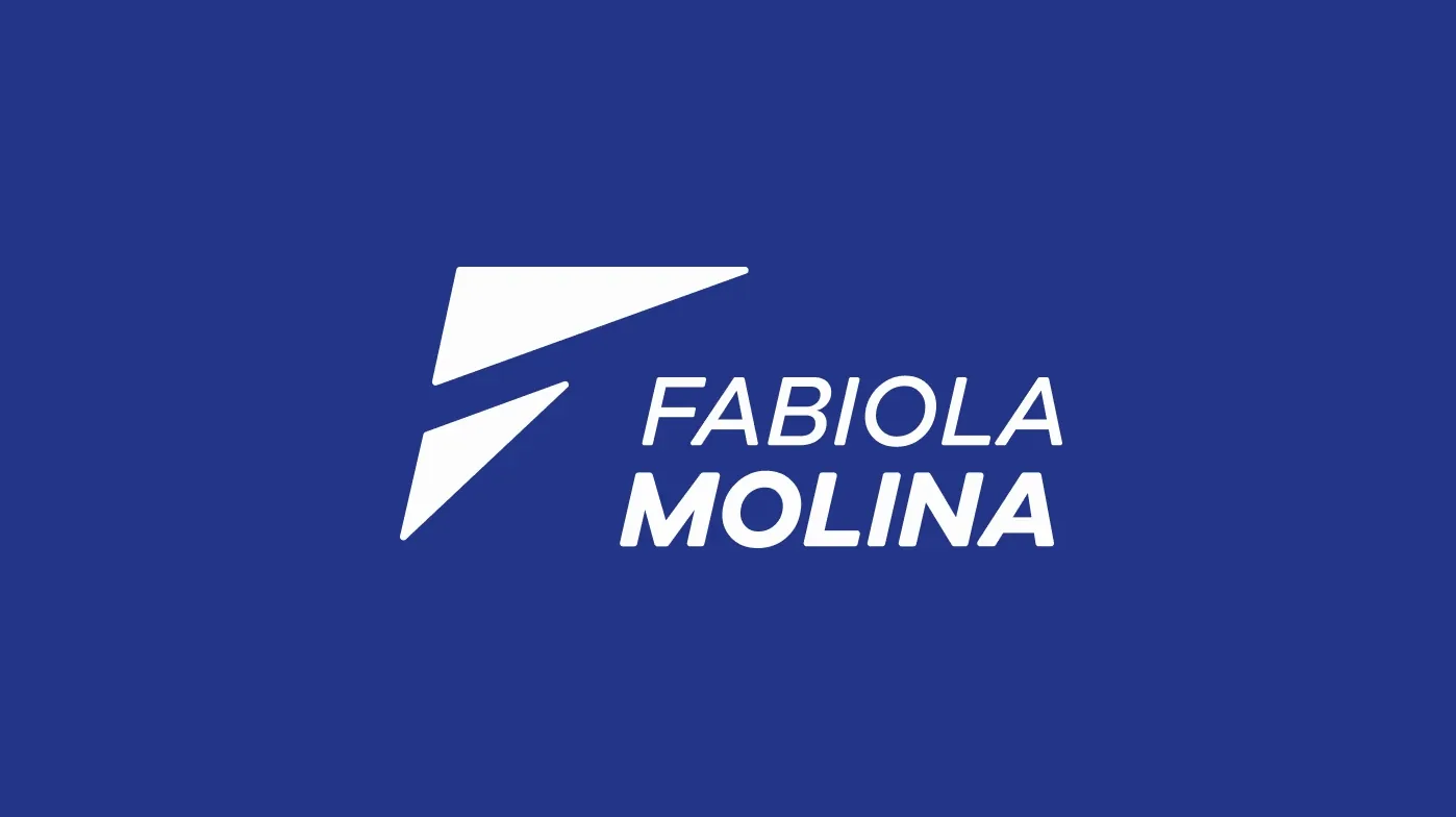 Logotipo sobre azul escuro